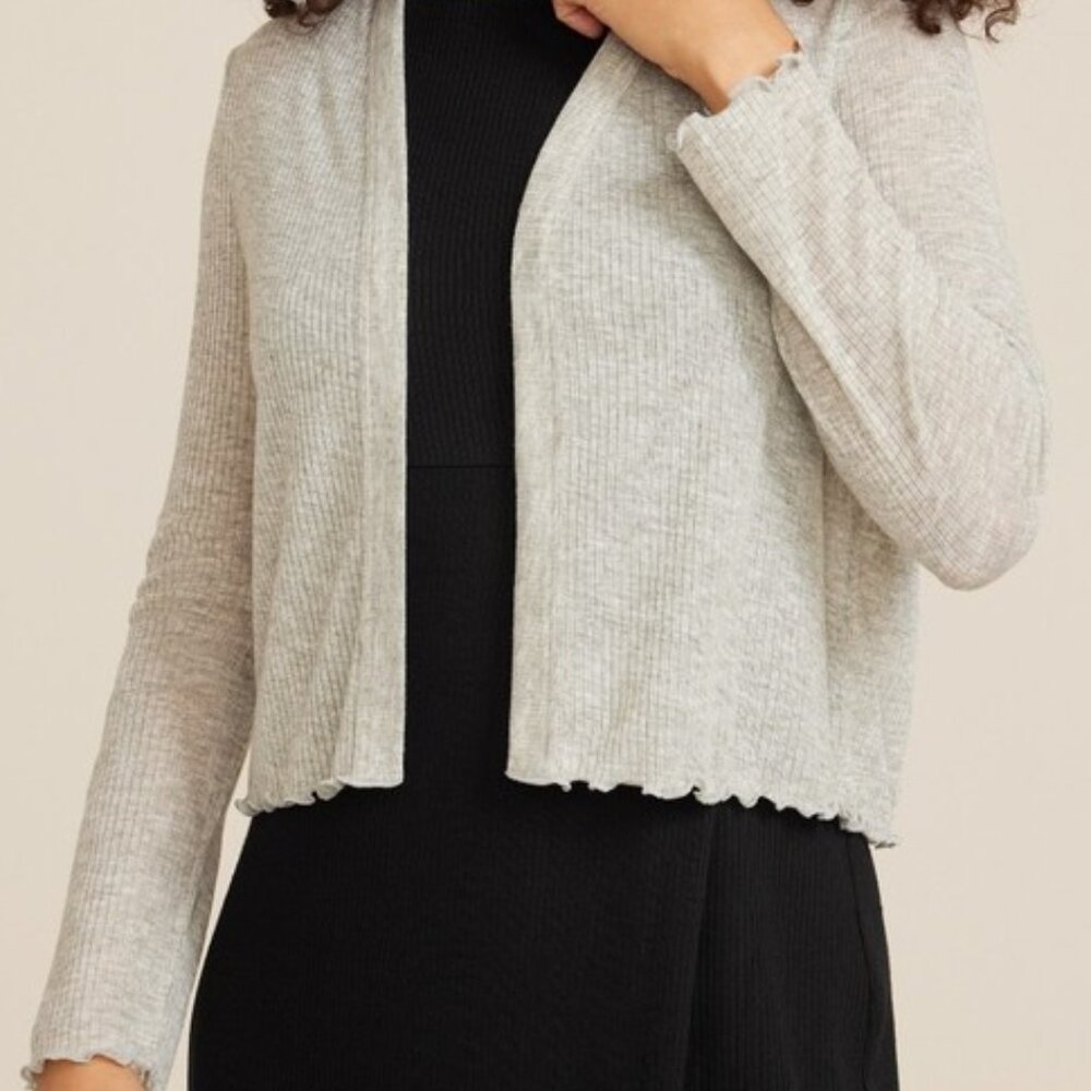 MAURICES Paper Weight Open Front Cardigan Size XXL NWT
